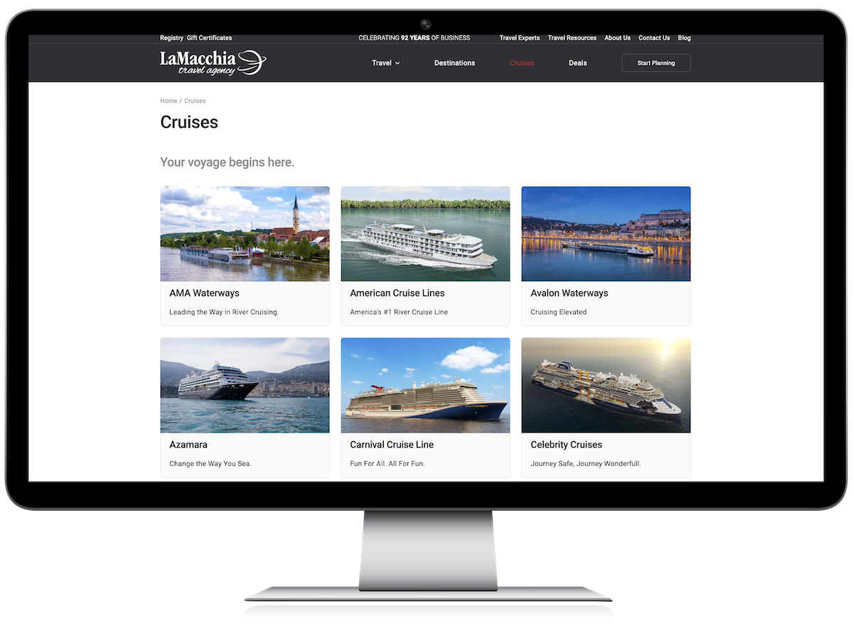 Lamacchia Travelplannercruise Mockup
