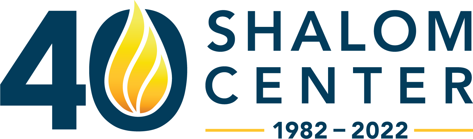 Shalomcenter 40th Logo