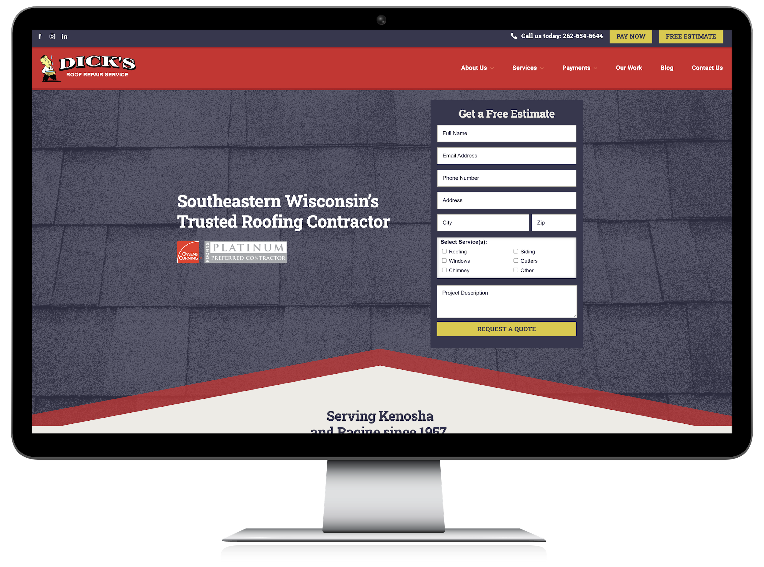 Dicks Websitemockup Dicks Websitemockup