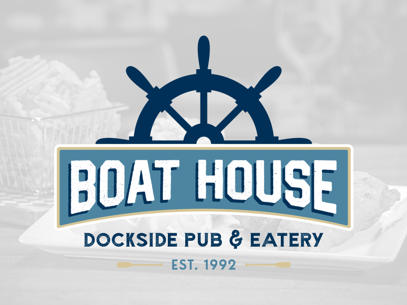 Boat House Logo Designed by Dooley & Associates