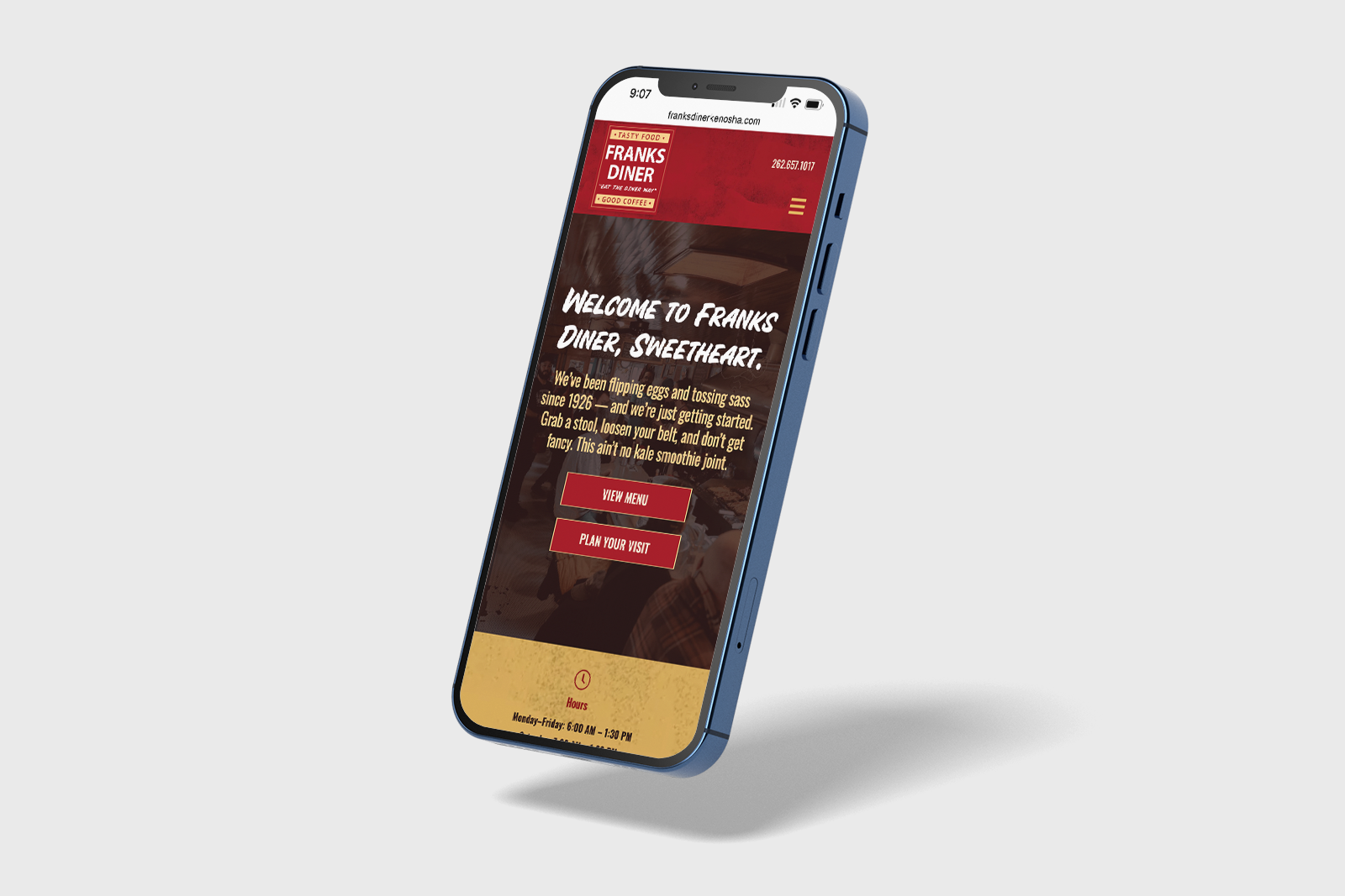 Franks Phone Mockup