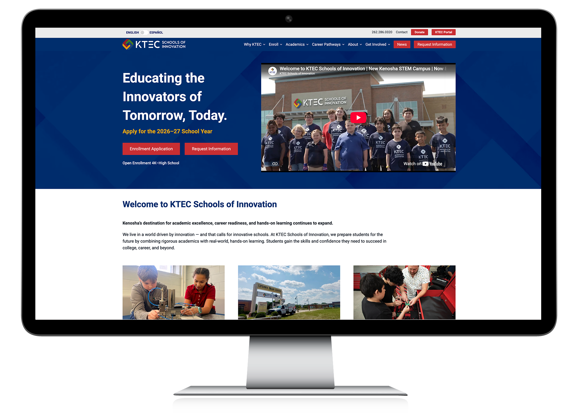 Ktec Web Mockup Ktec Web Mockup